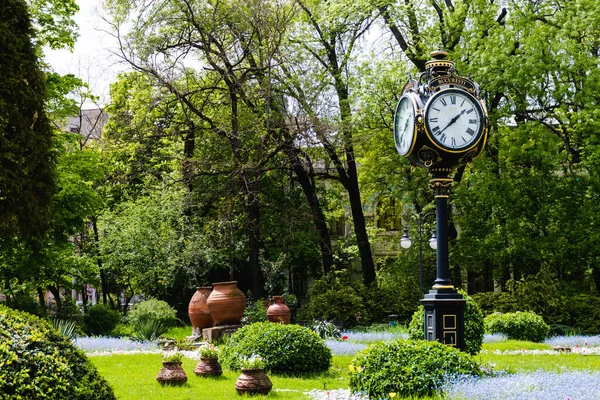 Jardim Cismigiu Mais Antigo Jardim Público Bucareste Roménia — Fotografia de Stock
