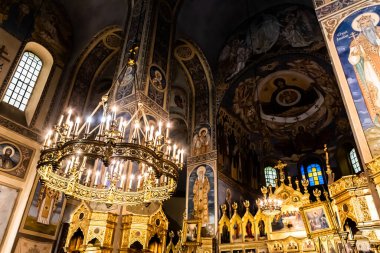 SHIPKA, BULGARIA - JULY 15, 2022: The Memorial Temple of the Birth of Christ, known as the Shipka Memorial Church or Shipka Monastery  is an orthodox church built near the town of Shipka in Stara Planina.