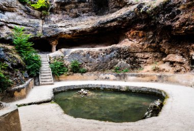 Thermae 'Germisara' or the Roman thermal baths in Geoagiu-Bai Resort. Hunedoara County, Romania.