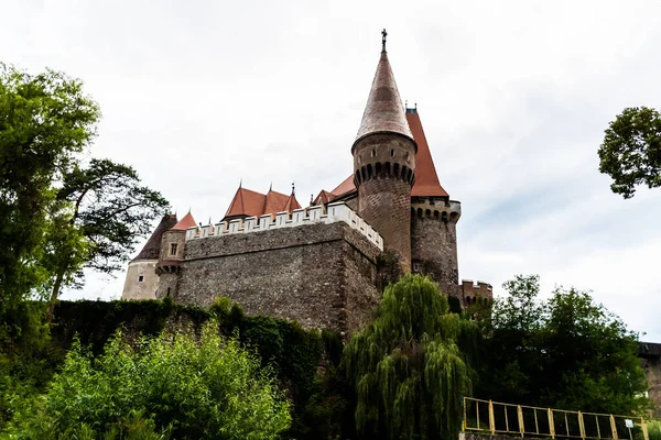 Corvin Castle Also Known Hunyadi Castle Hunedoara Castle Gothic Renaissance — Foto Stock