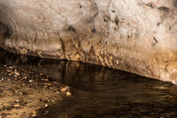 Intérieur Grotte Bolii Roumanie — Photo