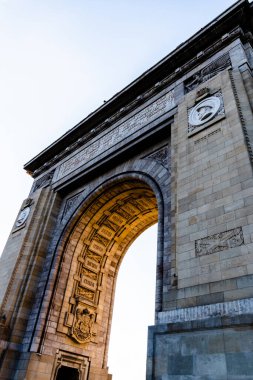 Zafer Kemeri (Arcul de Triumf), Bükreş, Romanya.
