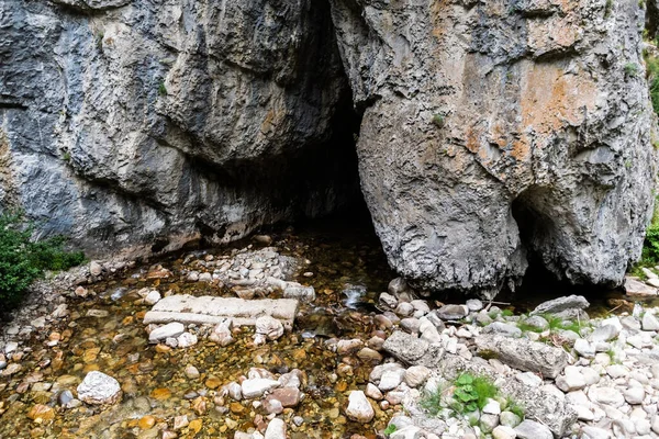 Gorges Sohodol Cheile Sohodolului Rivière Sohodol Dans Les Montagnes Valcan — Photo