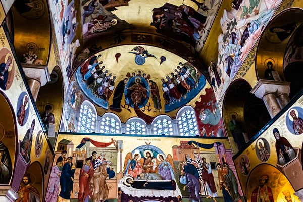 Podgorica Montenegro Oktober 2022 Kathedrale Der Auferstehung Christi — Stockfoto