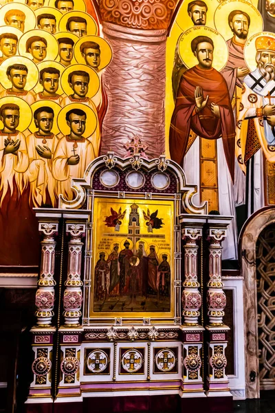 Podgorica Montenegro October 2022 Cathedral Resurrection Christ — Stock Photo, Image