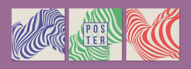 Optik illüzyon desenle. 3d geometrik arka plan. Vektör çizim.