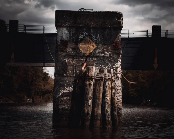 Velho Bloqueio Pedra Longo Erie Canal — Fotografia de Stock