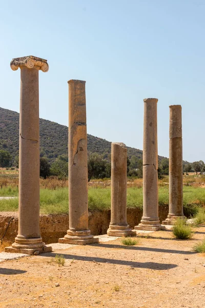 Patara (Pttra). Antik Lycian kentinin kalıntıları Patara, Kas, Antalya, Türkiye.
