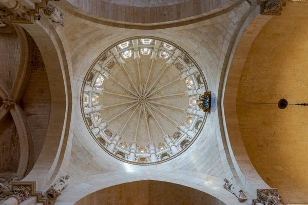 Interior Bela Catedral Antiga Cidade Salamanca Espanha — Fotografia de Stock