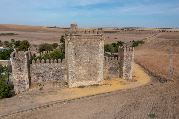 Вид Висоти Замок Лас Агузадерас Муніципалітеті Ель Короніл Іспанія — стокове фото