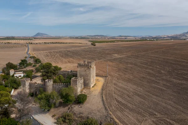 Вид Висоти Замок Лас Агузадерас Муніципалітеті Ель Короніл Іспанія — стокове фото
