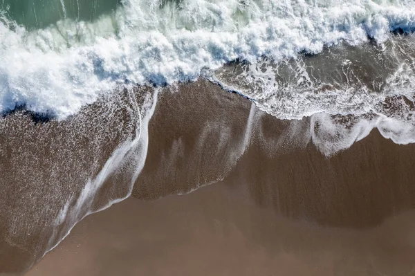 Waves Break Shore Beach — Stock Photo, Image