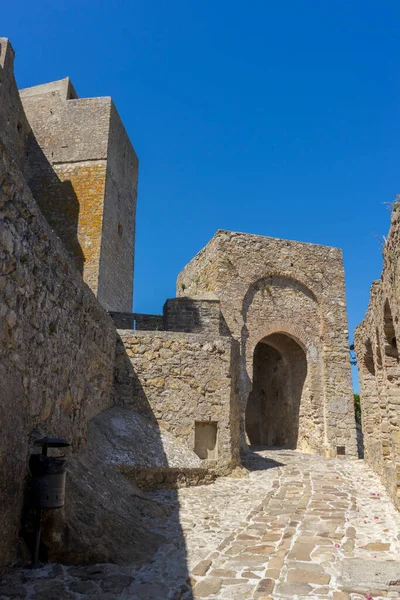 西班牙Cadiz省的Castellar Frontera城堡 — 图库照片