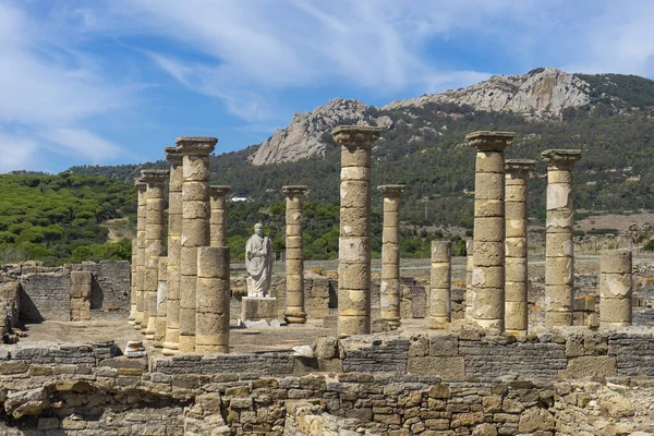 Baelo Claudia 'nın antik Roma villasının kalıntıları. Endülüs' ün doğal parkında.