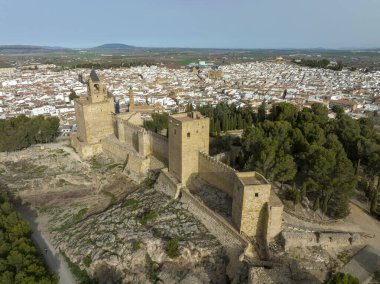 Antequera, Malaga 'daki Müslüman döneminden kalma antik kale.