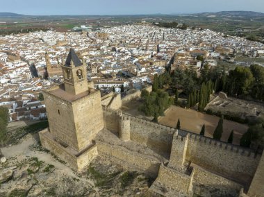 Antequera, Malaga 'daki Müslüman döneminden kalma antik kale.