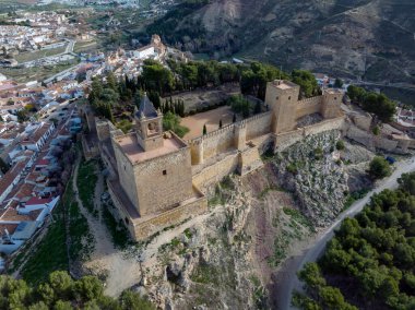 Antequera, Malaga 'daki Müslüman döneminden kalma antik kale.