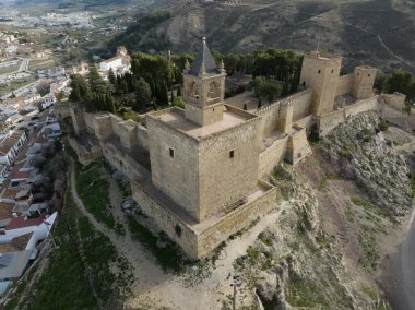 Antequera, Malaga 'daki Müslüman döneminden kalma antik kale.