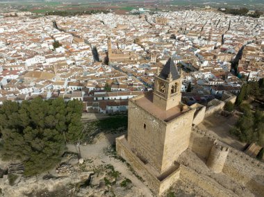 Antequera, Malaga 'daki Müslüman döneminden kalma antik kale.