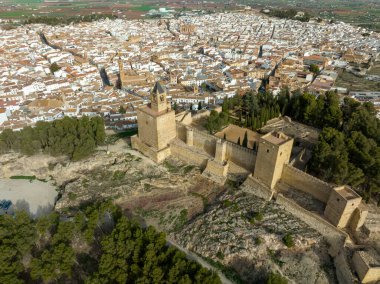 Antequera, Malaga 'daki Müslüman döneminden kalma antik kale.
