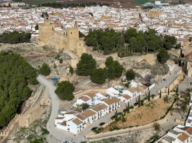 Antequera, Malaga 'daki Müslüman döneminden kalma antik kale.