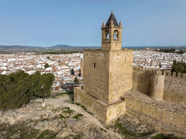 Ancienne Citadelle Période Musulmane Dans Ville Antequera Malaga — Photo