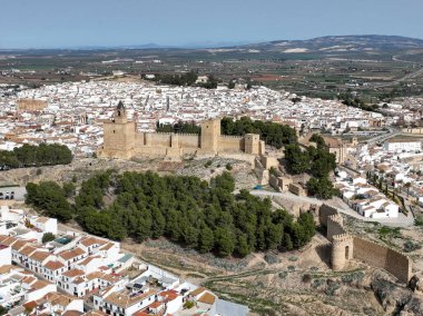 Antequera, Malaga 'daki Müslüman döneminden kalma antik kale.