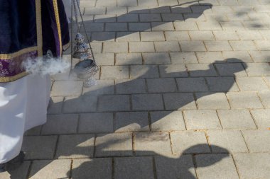 Sevilla 'nın Kutsal Haftası, tütsü