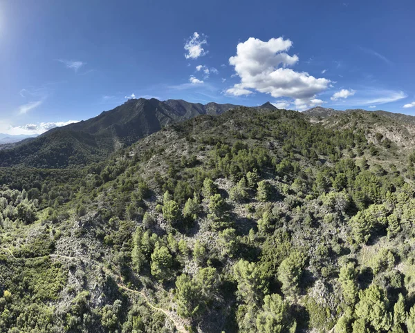 Blick Auf Die Ausläufer Der Sierra Blanca Der Gemeinde Marbella — Stockfoto