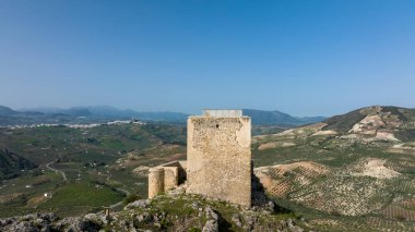 Pruna, Sevilla 'daki güzel El hiyerro kalesinin manzarası