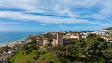 Fuengirola, Endülüs 'teki Sohail kalesinin manzarası