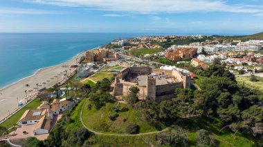 Fuengirola, Endülüs 'teki Sohail kalesinin manzarası