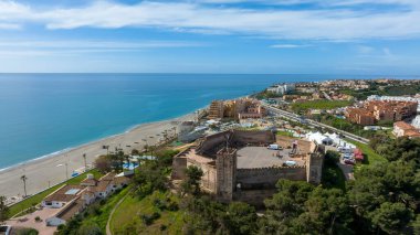 Fuengirola, Endülüs 'teki Sohail kalesinin manzarası