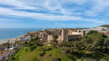 Fuengirola, Endülüs 'teki Sohail kalesinin manzarası