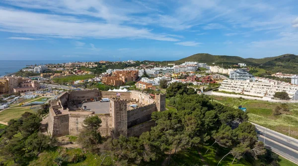 Fuengirola, Endülüs 'teki Sohail kalesinin manzarası