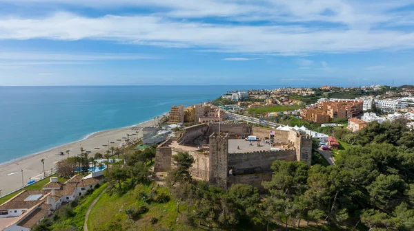 Fuengirola, Endülüs 'teki Sohail kalesinin manzarası