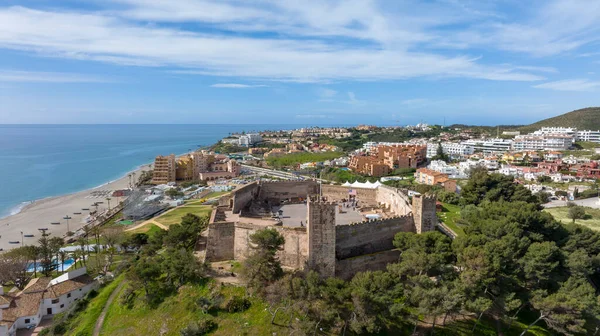 Fuengirola, Endülüs 'teki Sohail kalesinin manzarası