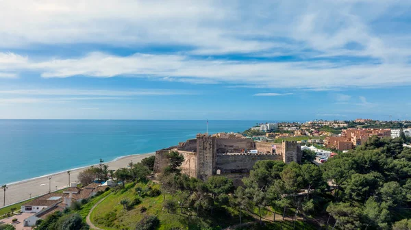Fuengirola, Endülüs 'teki Sohail kalesinin manzarası