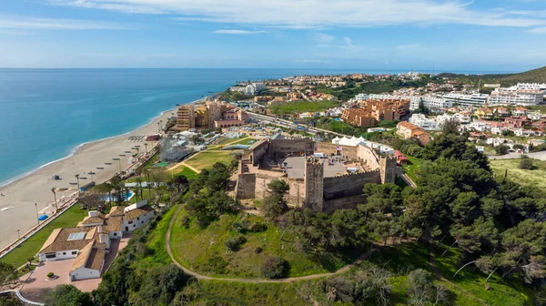 Fuengirola, Endülüs 'teki Sohail kalesinin manzarası