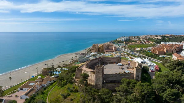 Fuengirola, Endülüs 'teki Sohail kalesinin manzarası