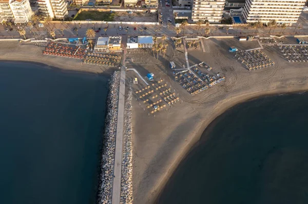 View Beach Centre Fuengirola Andalusia — Stock Photo, Image