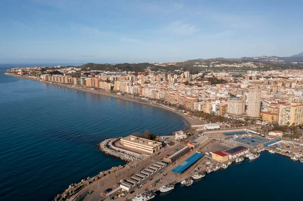 View Harbour Fuengirola Beautiful Day Andalusia — Foto de Stock