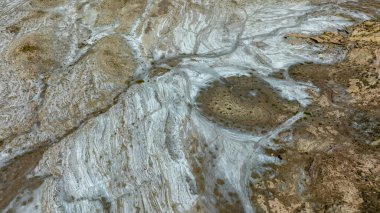 shapes and patterns of the desert from taverns as seen from the air