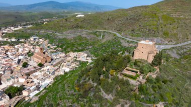 views of the municipality of Gergal in the province of Almeria, Spain.