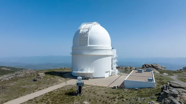 Instalações Observatório Calar Alto Província Almeria Espanha — Fotografia de Stock