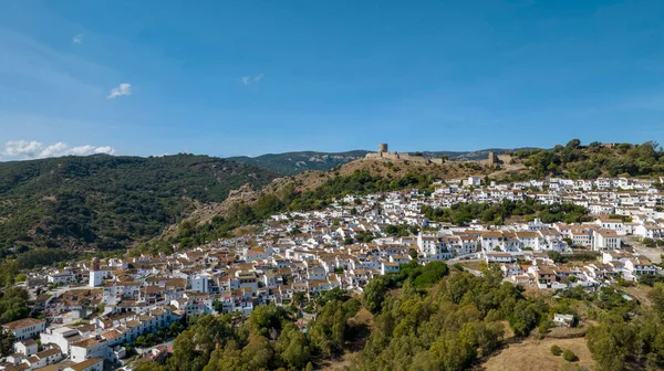 Vista Sul Bellissimo Comune Jimena Frontera Provincia Cadice Spagna — Foto Stock