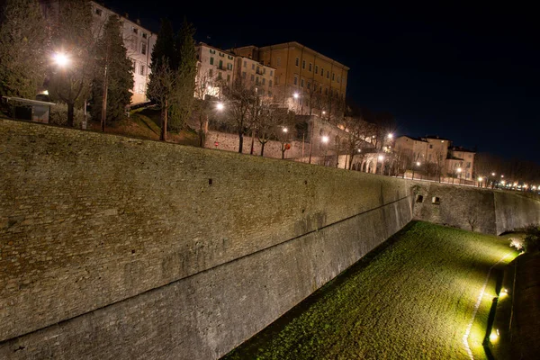 Murallas Venecianas Bérgamo Patrimonio Humanidad Unesco — Foto de Stock