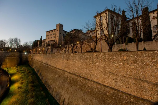 Las Murallas Venecianas Bérgamo Son Una Impresionante Construcción Arquitectónica — Foto de Stock