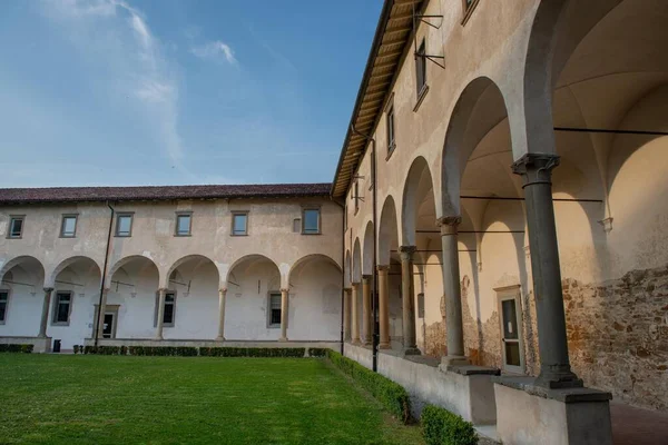 Claustro Sant Agostino Bérgamo — Foto de Stock