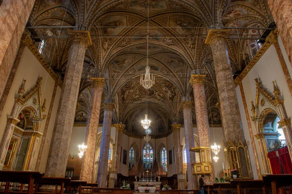 Perugia Italy April 2022 Interior Cathedral Perugia Also Known Cathedral — Stockfoto